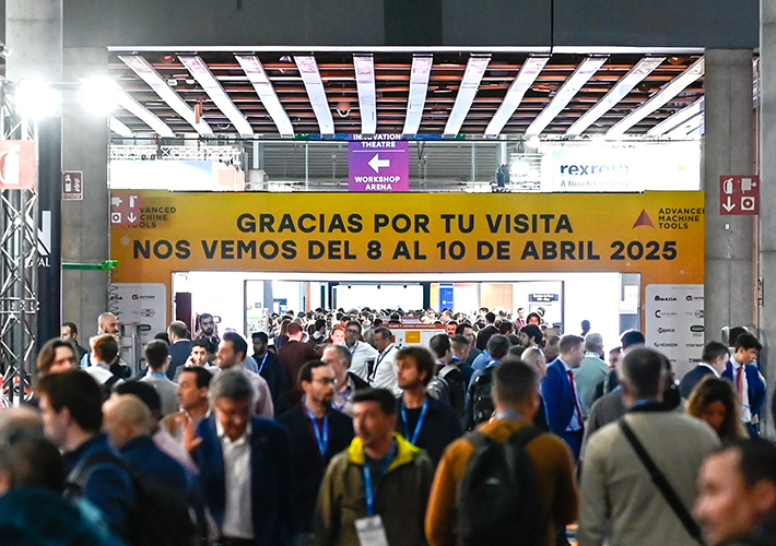 Foto AMT – Advanced Machine Tools cierra su primera edición en Barcelona con 16.399 profesionales industriales.